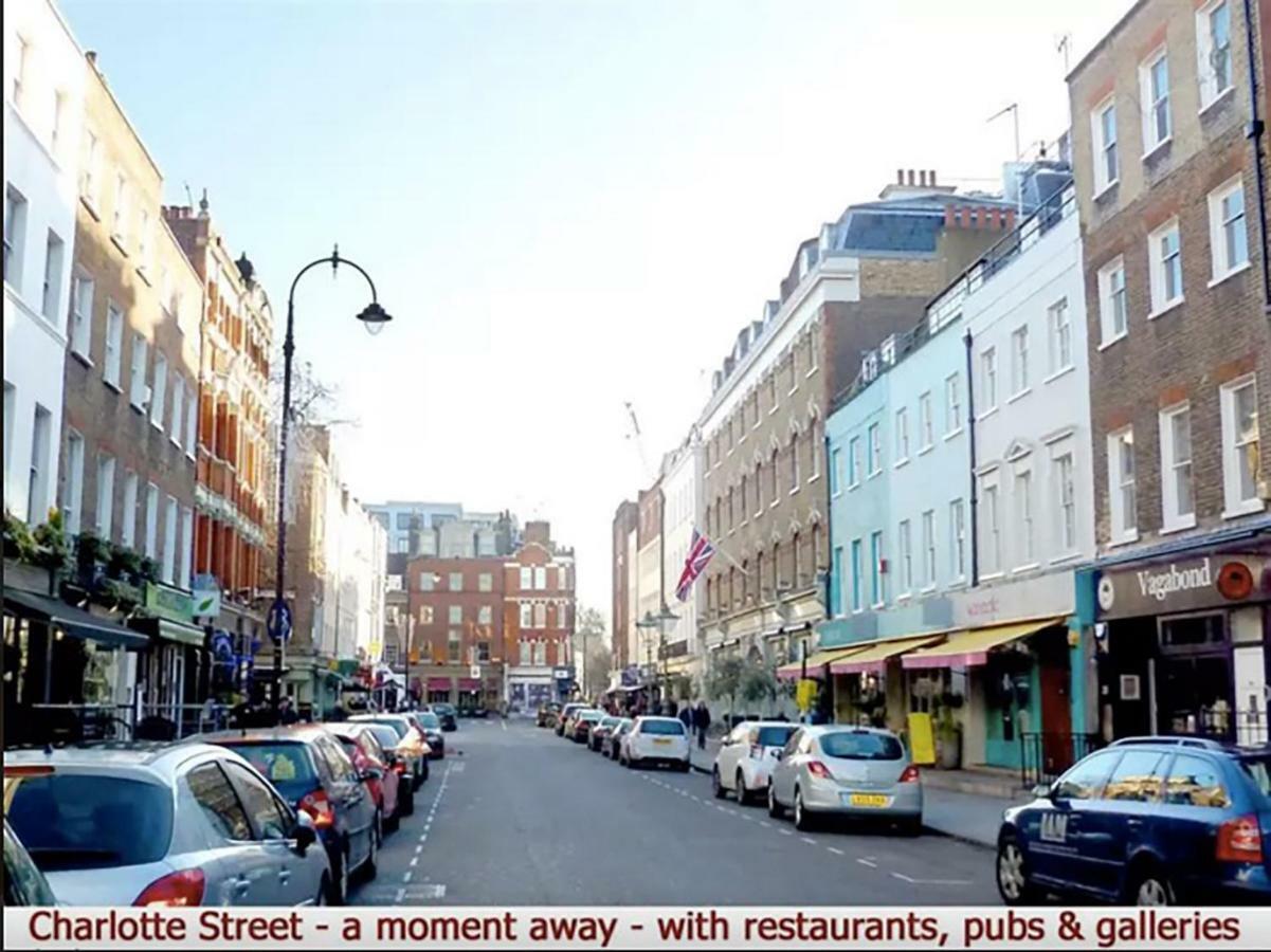 Elegant Fitzrovia Central London 2-Bed Nr Oxford Street Helpful Informative Host 아파트 외부 사진